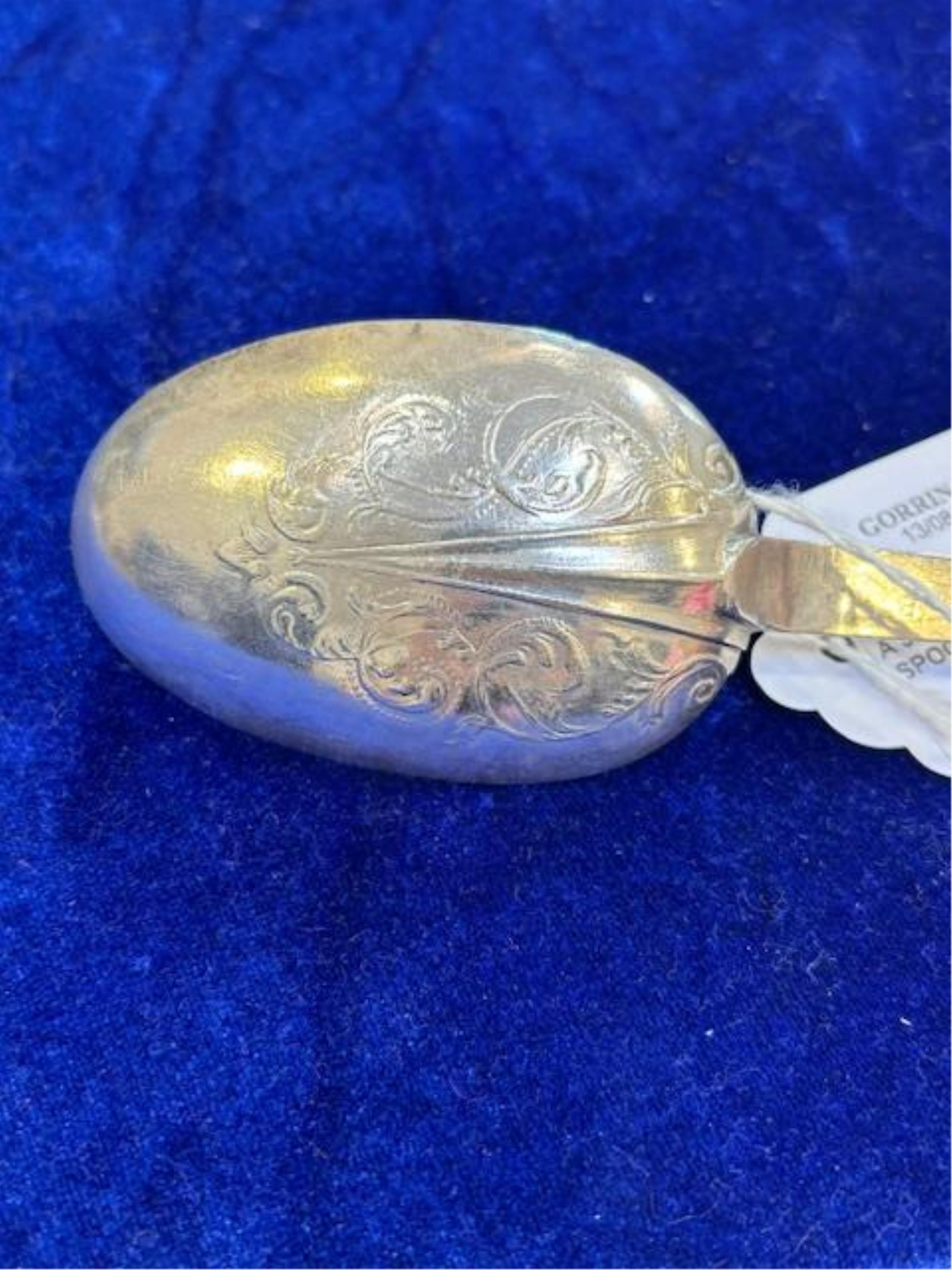 A James II silver trefid spoon, maker ?H beneath a crown